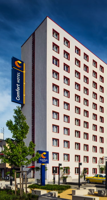 'Comfort Hotel Prague City East is a modern and comfortable hotel located in a quiet part of Prague.'